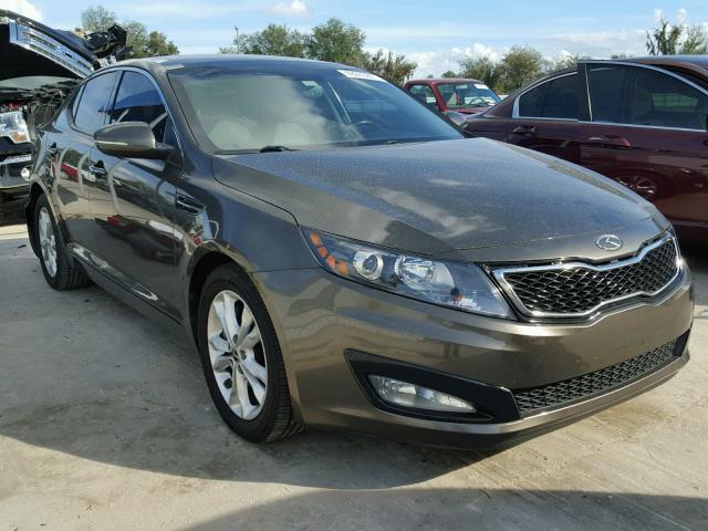 5XXGN4A62CG064117 - 2012 KIA OPTIMA EX TAN photo 1