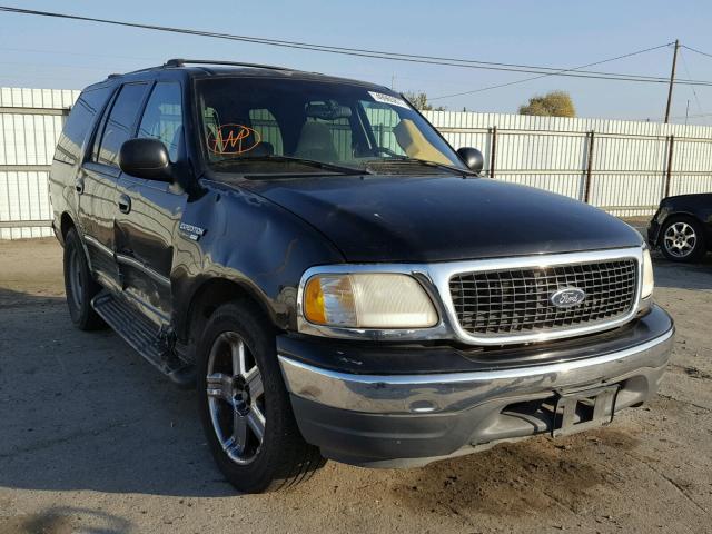 1FMRU156XYLB92077 - 2000 FORD EXPEDITION BLACK photo 1