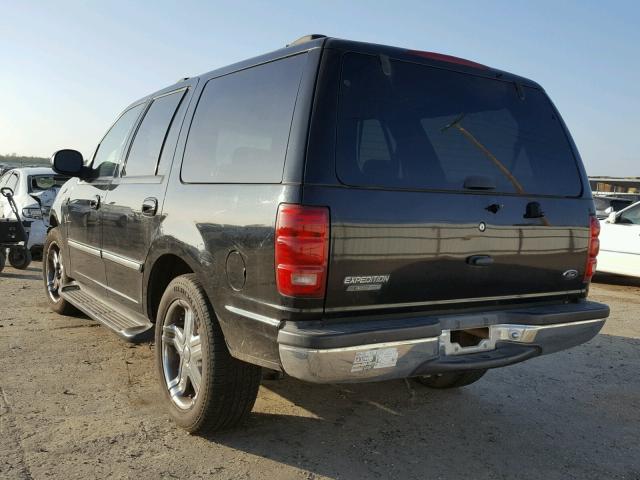 1FMRU156XYLB92077 - 2000 FORD EXPEDITION BLACK photo 3