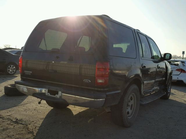 1FMRU156XYLB92077 - 2000 FORD EXPEDITION BLACK photo 4