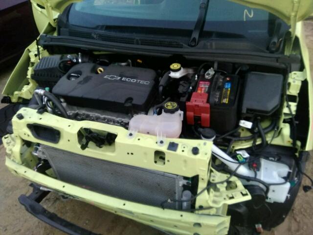 KL8CD6SA8HC729957 - 2017 CHEVROLET SPARK 1LT YELLOW photo 7