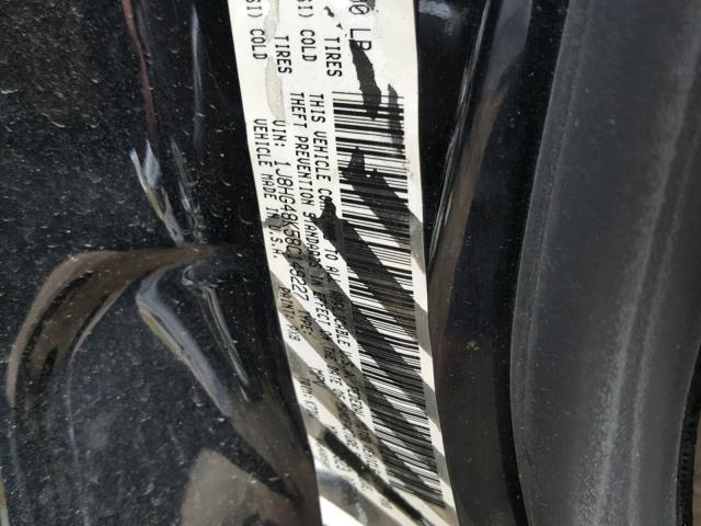 1J8HG48K58C149227 - 2008 JEEP COMMANDER BLACK photo 10