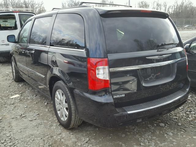 2C4RC1BG7ER116002 - 2014 CHRYSLER TOWN & COU BLACK photo 3