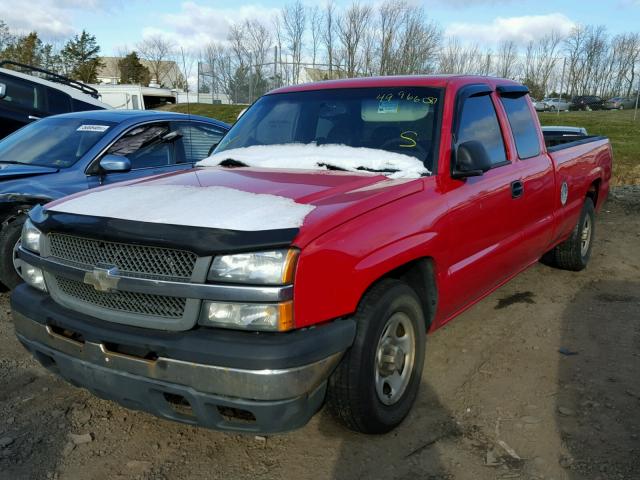 1GCEC19V83E330185 - 2003 CHEVROLET SILVERADO RED photo 2