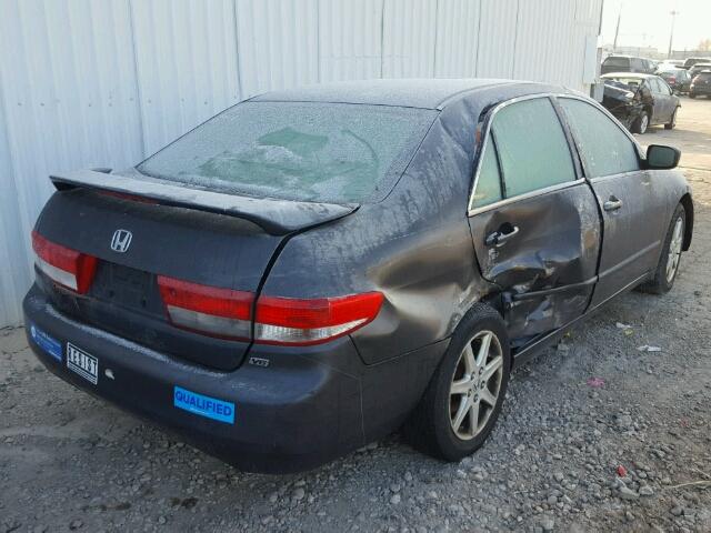 1HGCM66513A097118 - 2003 HONDA ACCORD EX BLUE photo 4