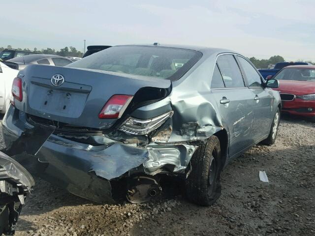 4T1BF3EK6AU558024 - 2010 TOYOTA CAMRY BASE TURQUOISE photo 4