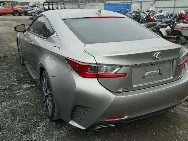 JTHHE5BC2F5008068 - 2015 LEXUS RC 350 SILVER photo 3