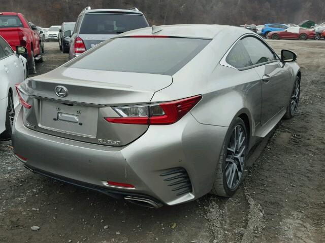 JTHHE5BC2F5008068 - 2015 LEXUS RC 350 SILVER photo 4