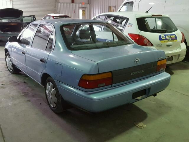 2T1AE04E3PC004006 - 1993 TOYOTA COROLLA BLUE photo 3