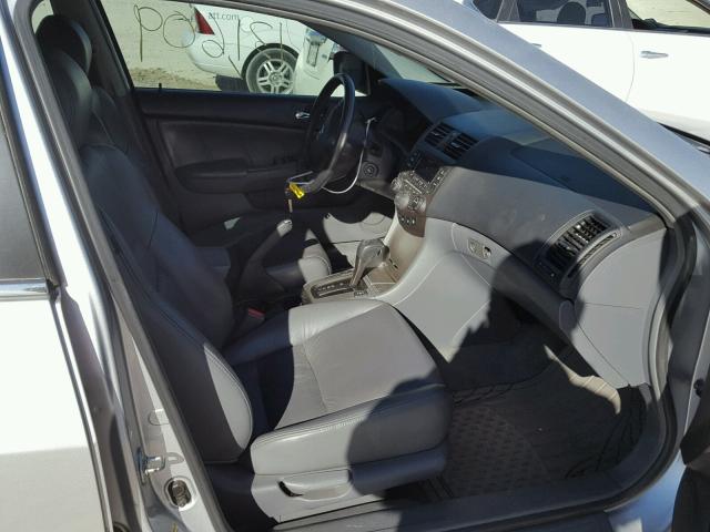 1HGCM56807A142043 - 2007 HONDA ACCORD EX SILVER photo 5