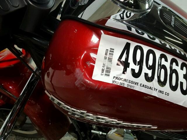 1HD1KBM17CB603693 - 2012 HARLEY-DAVIDSON FLHX STREE MAROON photo 9