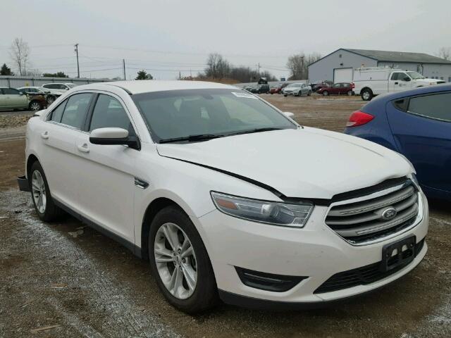 1FAHP2E89EG152596 - 2014 FORD TAURUS SEL WHITE photo 1