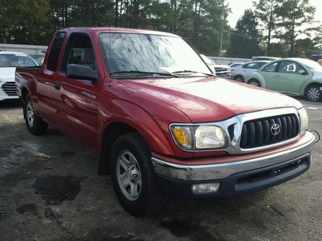 5TEVL52N13Z227057 - 2003 TOYOTA TACOMA XTR RED photo 1