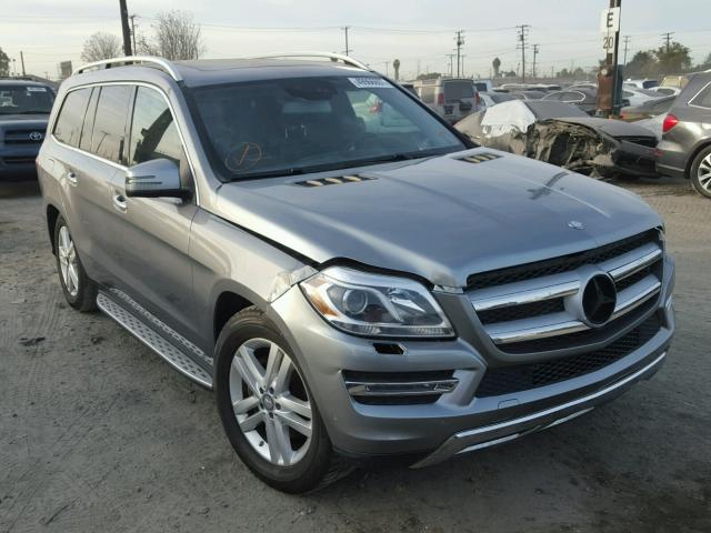 4JGDF6EE8FA445916 - 2015 MERCEDES-BENZ GL 450 4MA GRAY photo 1