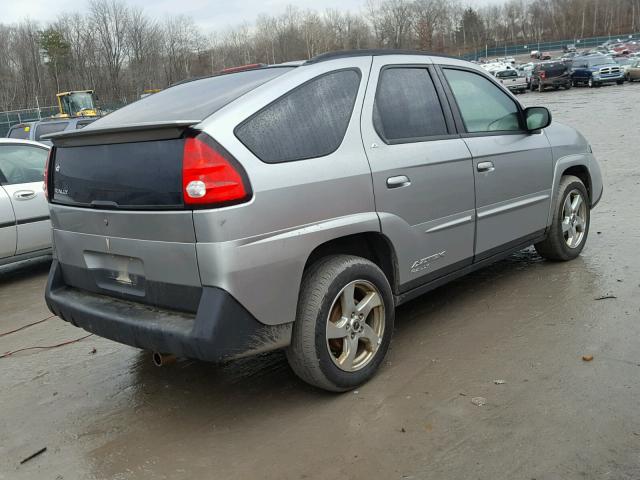 3G7DA03E14S545840 - 2004 PONTIAC AZTEK GRAY photo 4