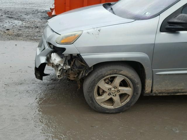 3G7DA03E14S545840 - 2004 PONTIAC AZTEK GRAY photo 9