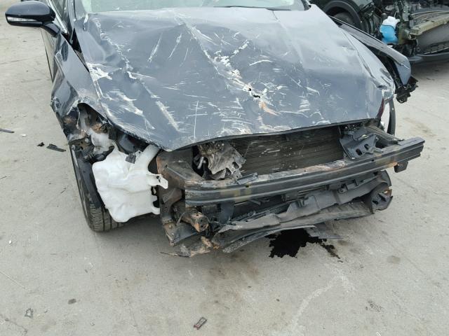 3FA6P0K92ER386080 - 2014 FORD FUSION TIT GREEN photo 9