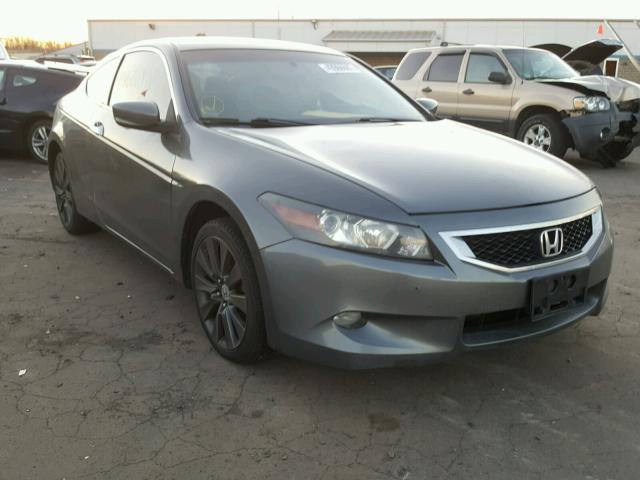 1HGCS22809A011319 - 2009 HONDA ACCORD EXL GRAY photo 1