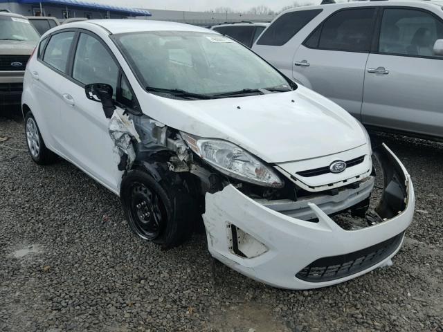 3FADP4TJ7DM215134 - 2013 FORD FIESTA S WHITE photo 1