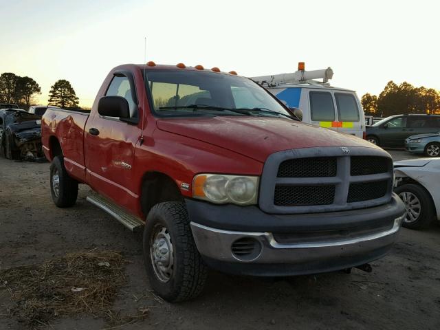 3D7KU26D33G746726 - 2003 DODGE RAM 2500 S RED photo 1