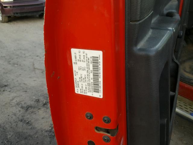 3D7KU26D33G746726 - 2003 DODGE RAM 2500 S Qırmızı foto 10