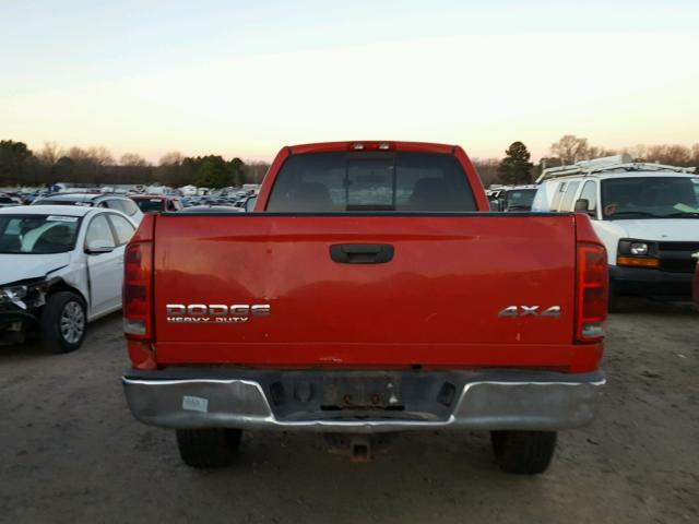 3D7KU26D33G746726 - 2003 DODGE RAM 2500 S Qırmızı foto 6