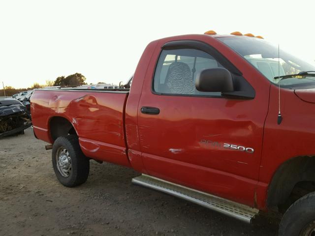 3D7KU26D33G746726 - 2003 DODGE RAM 2500 S Qırmızı foto 9