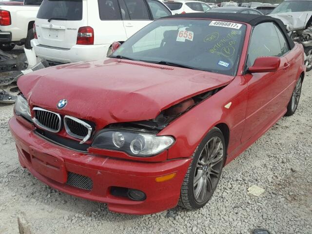 WBABW53465PL49758 - 2005 BMW 330 CI RED photo 2