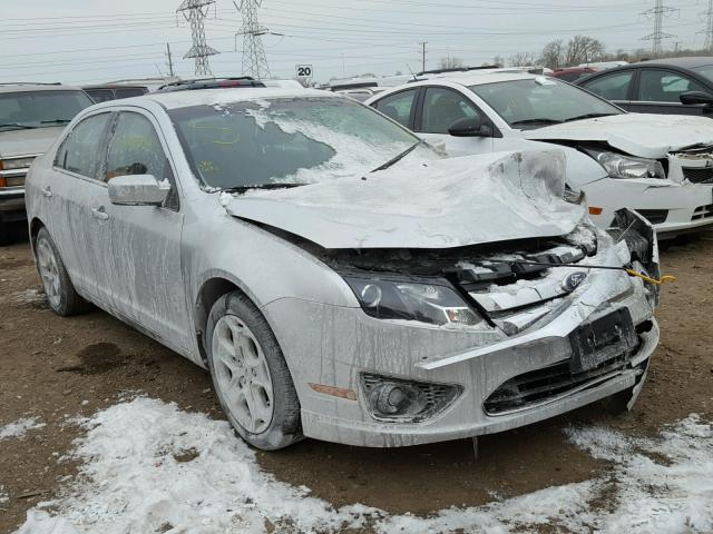 3FAHP0HA6BR152868 - 2011 FORD FUSION SE SILVER photo 1