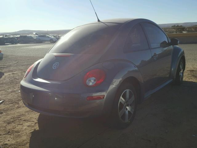 3VWPW31C16M400689 - 2006 VOLKSWAGEN NEW BEETLE CHARCOAL photo 4