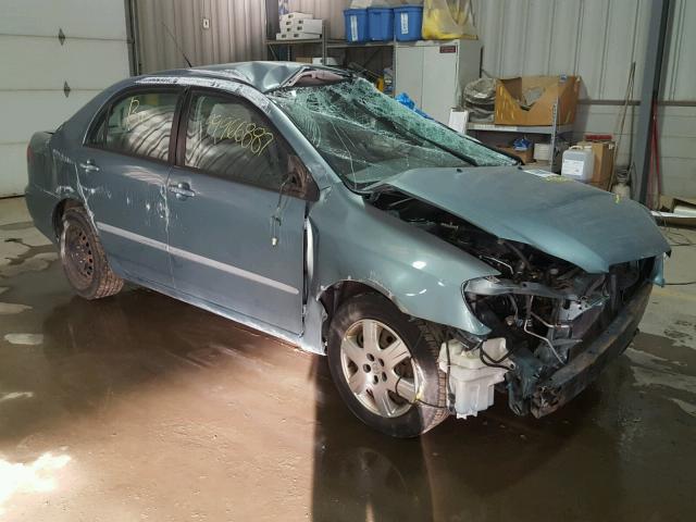 2T1BR32E05C337693 - 2005 TOYOTA COROLLA CE GREEN photo 1