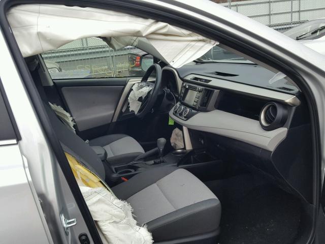 JTMBFREV7FJ043544 - 2015 TOYOTA RAV4 LE Gümüş foto 5