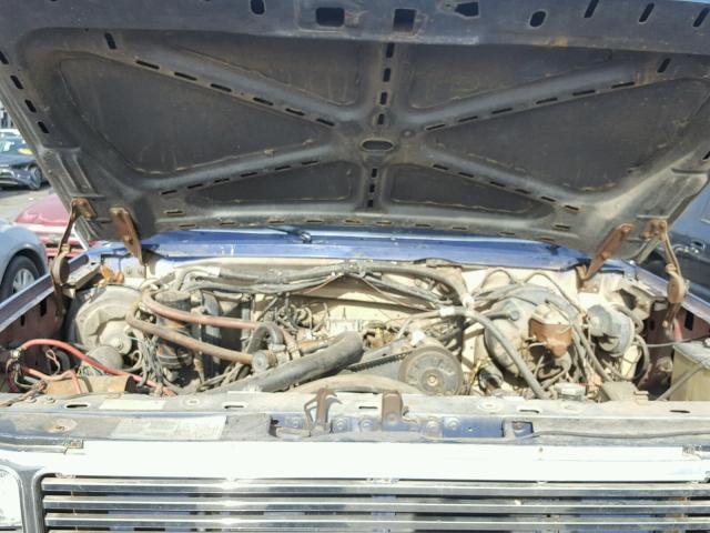 1FMDU15G9FLA54045 - 1985 FORD BRONCO U10 BLUE photo 7