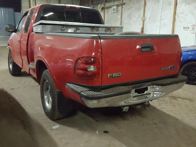 1FTRX08L2XKB53415 - 1999 FORD F150 RED photo 3