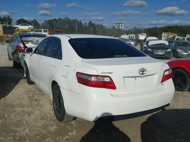 4T1BE46K57U525774 - 2007 TOYOTA CAMRY NEW WHITE photo 3