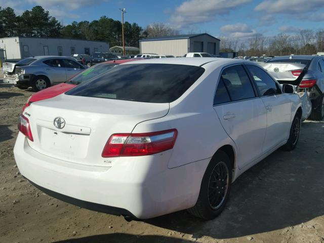 4T1BE46K57U525774 - 2007 TOYOTA CAMRY NEW WHITE photo 4