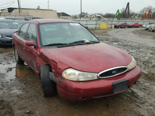 1FAFP66L7YK105067 - 2000 FORD CONTOUR SE RED photo 1