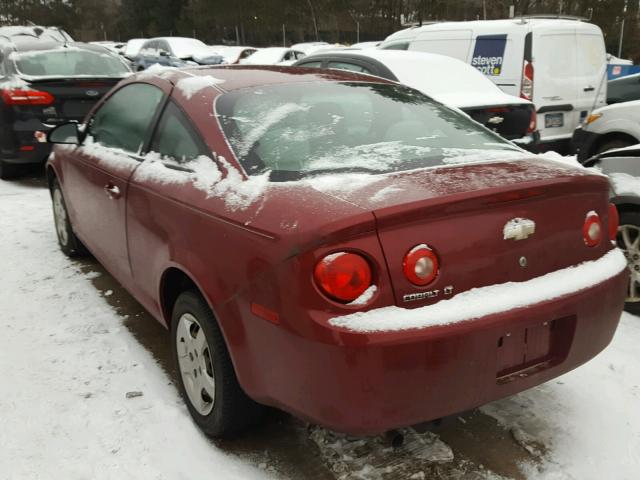 1G1AL18F287308468 - 2008 CHEVROLET COBALT LT RED photo 3