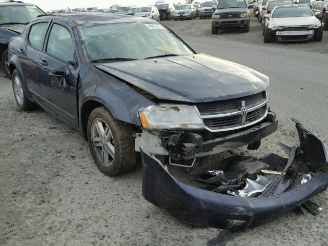 1B3LC56J88N216390 - 2008 DODGE AVENGER SX BLUE photo 9