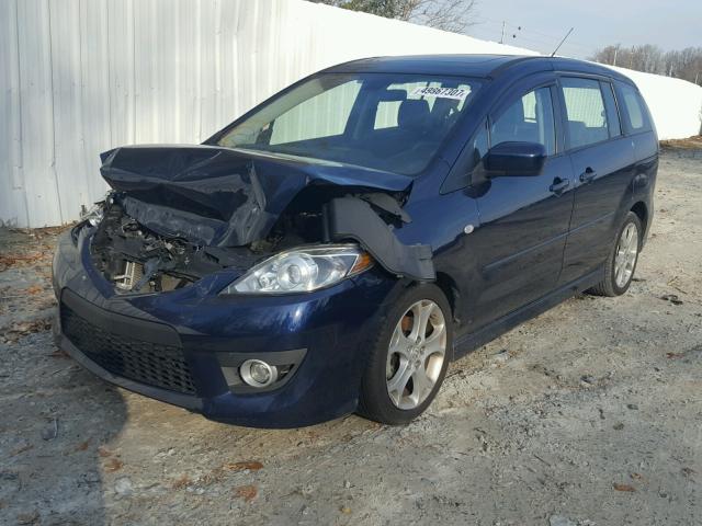 JM1CR293580322365 - 2008 MAZDA 5 BLUE photo 2