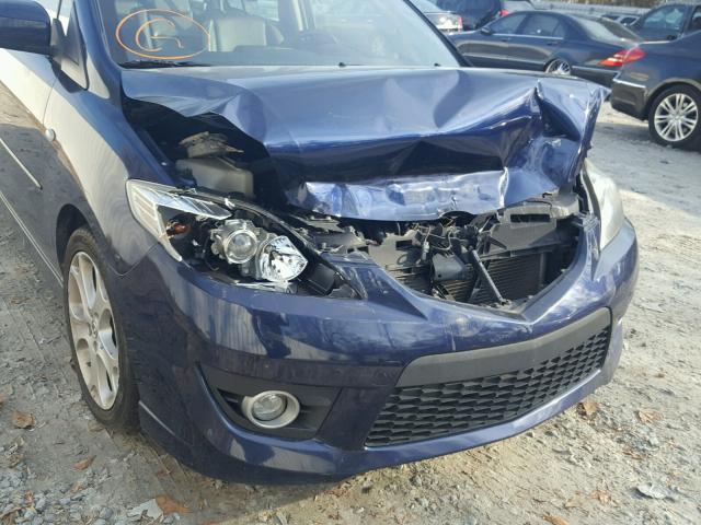 JM1CR293580322365 - 2008 MAZDA 5 BLUE photo 9