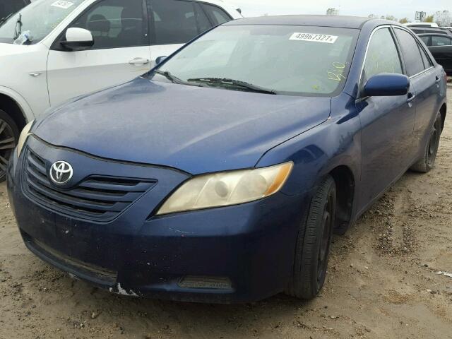 4T1BE46K98U263016 - 2008 TOYOTA CAMRY CE BLUE photo 2