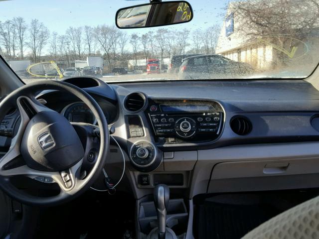 JHMZE2H77AS027173 - 2010 HONDA INSIGHT EX RED photo 9