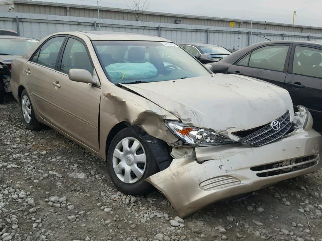 4T1BE32K82U002063 - 2002 TOYOTA CAMRY LE GOLD photo 1