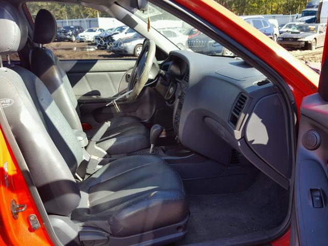 KMHDN55D31U024889 - 2001 HYUNDAI ELANTRA GL RED photo 5