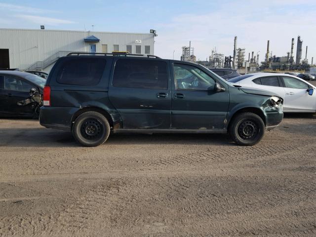 1GNDV23L05D289649 - 2005 CHEVROLET UPLANDER L 绿色 照片 9