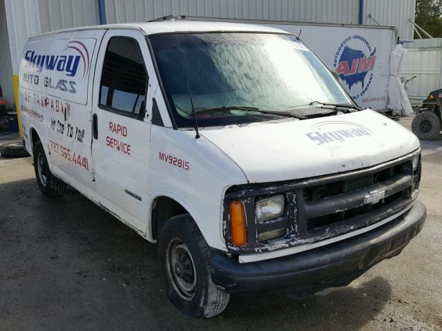 1GCGG25R8Y1101886 - 2000 CHEVROLET EXPRESS G2 WHITE photo 1