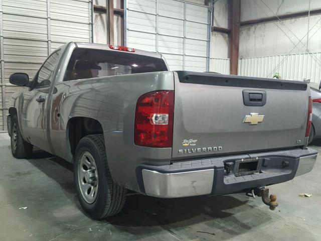 1GCEC14C98Z245636 - 2008 CHEVROLET SILVERADO GRAY photo 3