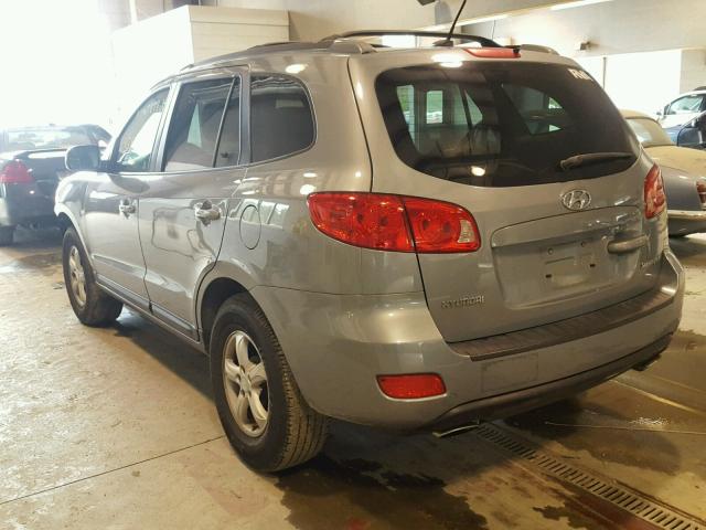 5NMSG13D67H108187 - 2007 HYUNDAI SANTA FE G BLUE photo 3