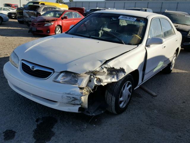 1YVGF22CXX5868840 - 1999 MAZDA 626 ES WHITE photo 2